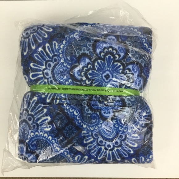 Vera Bradley Throw Blanket Cascade Tapestry NEW - Picture 4 of 4